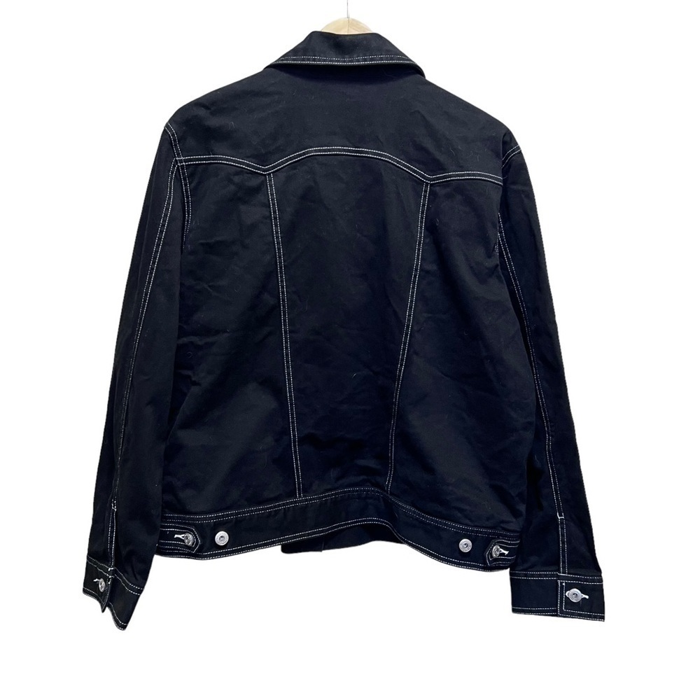 North Reflections Black Denim Jacket Size XL - Picture 5 of 6